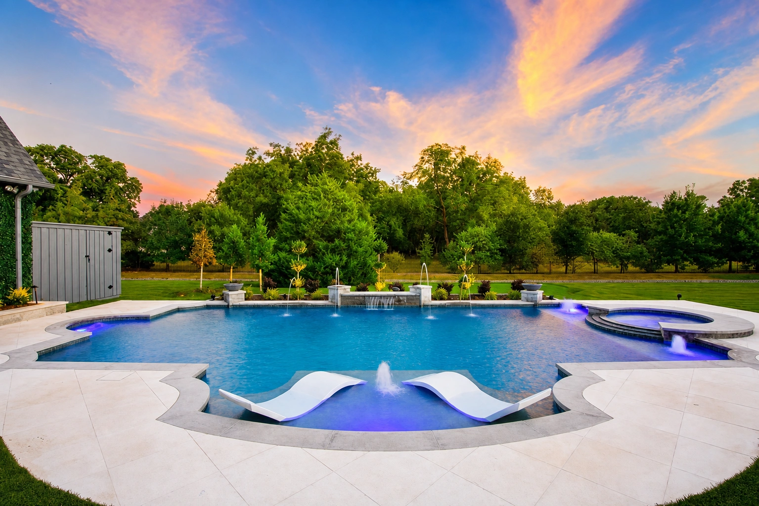 Dewberry custom pool project